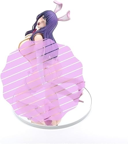 Figura de conejita de 11,4 pulgadas a escala 1/4, figura de Ecchi con ropa extraíble, figura de chica de anime, figura de Waifu, figura de Hentaii, adornos decorativos, colección de anime, juguetes mo von ASEDRFY