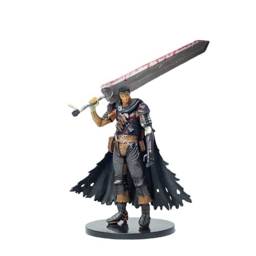 Guts Figures, 21cm/8.3inch Guts Carrying Broadsword PVC Action Figure Model Anime Characters Collection Figurine Decoration Ornament Gifts von ASEDRFY
