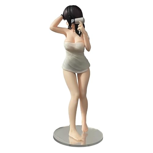Konno Taiki Figure, Wrapping in A Bath Towel Hairdrying Konno Taiki Anime Figures 22cm/8.7inch Game Character Model Desktop Handicrafts Gifts von ASEDRFY