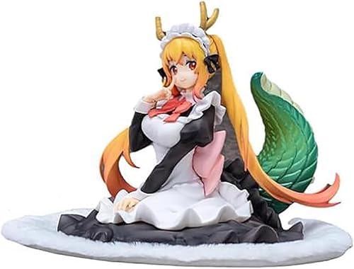 Miss Kobayashi's Dragon Maid Tohru Kanna Kamui PVC Anime Fans Statue Figur Die erste Wahl für Geschenke Modellsammlung Spielzeug Geschenk (Größe: Gelb) von ASEDRFY