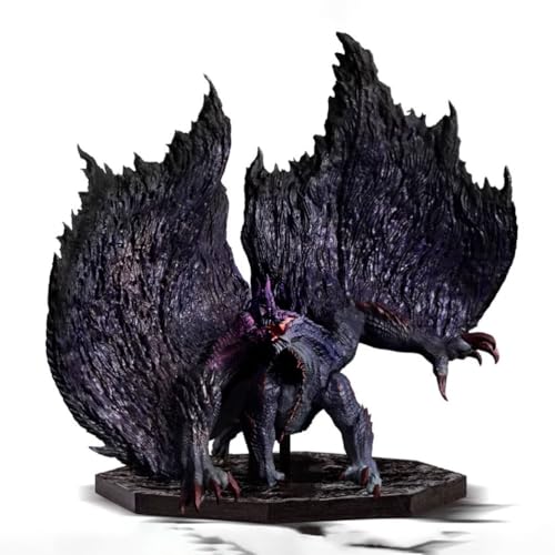 Monster Hunter Gore Magala Figur, PVC, umweltfreundliche Materialien, geeignet für Zuhause, Büro, Schreibtisch, dekorative Ornamente, 15 cm von ASEDRFY