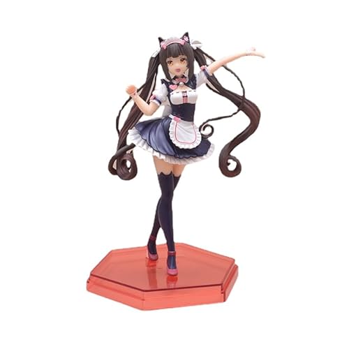 NEKOPARA Figures, Vanilla Chocolate Figure Statue 20cm/8.7inch Asuna PVC Action Characters Dolls Decorations Collectible Anime Gifts (2PCS) von ASEDRFY