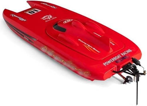 mclxtoys Barco RC, Barco de Alta Velocidad, Juguetes para Deportes acuáticos para niños, Velocidad 30 KM/H, Adecuado para Regalos de niños Adultos. von ASEDRFY