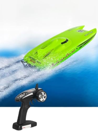 mclxtoys Barco RC, Barco de Alta Velocidad, Juguetes para Deportes acuáticos para niños, Velocidad 30 KM/H, Adecuado para Regalos de niños Adultos. von ASEDRFY