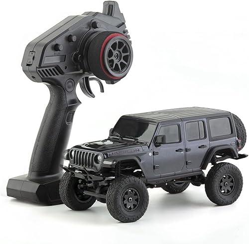 mclxtoys Coche RC, Coche De Escalada De Simulación 1/24, Coche De Juguete Eléctrico Todoterreno Con Tracción En Las Cuatro Ruedas, Velocidad 5 KM/H, Adecuado para Regalos para Niños Adultos. von ASEDRFY