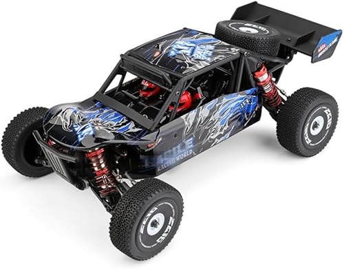 mclxtoys Coche de Deriva RC, camión del Desierto eléctrico Con tracción en Las Cuatro Ruedas sin escobillas 1/12, vehículo Todoterreno de aleación Con Control Remoto, Velocidad 55 KM/H. von ASEDRFY