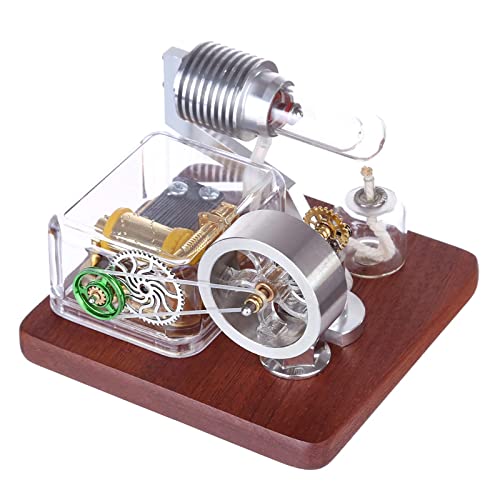 Motormodell Rotierende Mechanische Spieluhr Wissenschaft Experiment Motor Spielzeug Männer Erwachsene Motormodelle Hobbys von ASEDVG