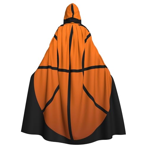 ASFgda Mittelalterlicher Kapuzenumhang mit Basketball-Druck, Renaissance-Umhang, Unisex, mit Kapuze, Halloween, Weihnachten, Kostüme, Party-Umhang ASFgda Mittelalterlicher Kapuzenumhang mit Basketball-Druck, Renaissance-Umhang, Unisex, mit Kapuze, Halloween, Weihnachten, Kostüme, Party-Umhang von ASFgda