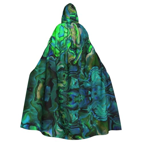 ASFgda Mittelalterlicher Umhang mit Kapuze, Abalone-Perlmutt-Druck, Renaissance-Umhang, Unisex, mit Kapuze, Halloween, Weihnachten, Kostüme, Party-Umhang ASFgda Mittelalterlicher Umhang mit Kapuze, Abalone-Perlmutt-Druck, Renaissance-Umhang, Unisex, mit Kapuze, Halloween, Weihnachten, Kostüme, Party-Umhang von ASFgda