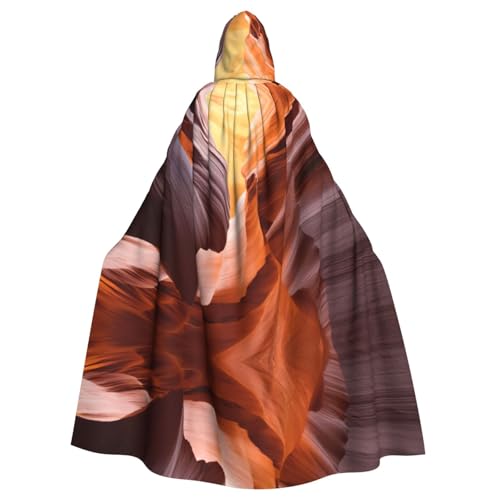 ASFgda Mittelalterlicher Umhang mit Kapuze, Antilope-Canyon-Druck, Renaissance-Umhang, Unisex, mit Kapuze, Halloween, Weihnachten, Kostüme, Party-Umhang ASFgda Mittelalterlicher Umhang mit Kapuze, Antilope-Canyon-Druck, Renaissance-Umhang, Unisex, mit Kapuze, Halloween, Weihnachten, Kostüme, Party-Umhang von ASFgda
