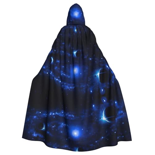 ASFgda Mittelalterlicher Umhang mit Kapuze, Galaxie-Druck, Renaissance-Umhang, Unisex, mit Kapuze, Halloween, Weihnachten, Kostüme, Party-Umhang ASFgda Mittelalterlicher Umhang mit Kapuze, Galaxie-Druck, Renaissance-Umhang, Unisex, mit Kapuze, Halloween, Weihnachten, Kostüme, Party-Umhang von ASFgda