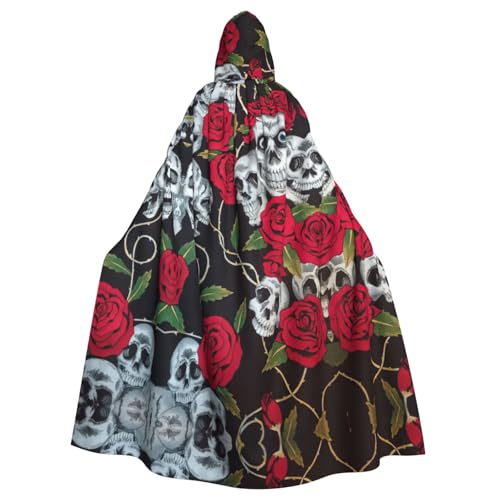 ASFgda Mittelalterlicher Umhang mit Kapuze, Rosen-/Totenkopf-Augen, Renaissance-Umhang, Unisex, mit Kapuze, Halloween, Weihnachten, Kostüme, Party-Umhang ASFgda Mittelalterlicher Umhang mit Kapuze, Rosen-/Totenkopf-Augen, Renaissance-Umhang, Unisex, mit Kapuze, Halloween, Weihnachten, Kostüme, Party-Umhang von ASFgda