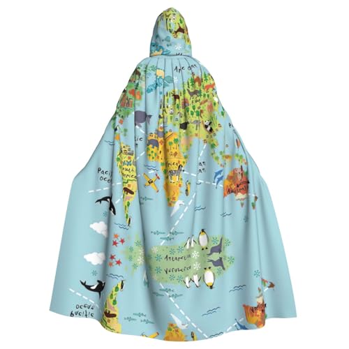 ASFgda Mittelalterlicher Umhang mit Kapuze, Umhang, Renaissance-Umhang, Unisex, mit Kapuze, Halloween, Weihnachten, Kostüme, Party-Umhang ASFgda Mittelalterlicher Umhang mit Kapuze, Umhang, Renaissance-Umhang, Unisex, mit Kapuze, Halloween, Weihnachten, Kostüme, Party-Umhang von ASFgda