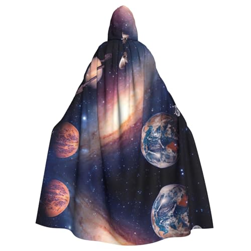ASFgda Mittelalterlicher Umhang mit Kapuze, Universum, Galaxie, Weltraum, Renaissance-Umhang, Unisex, mit Kapuze, Halloween, Weihnachten, Kostüme, Party-Umhang ASFgda Mittelalterlicher Umhang mit Kapuze, Universum, Galaxie, Weltraum, Renaissance-Umhang, Unisex, mit Kapuze, Halloween, Weihnachten, Kostüme, Party-Umhang von ASFgda