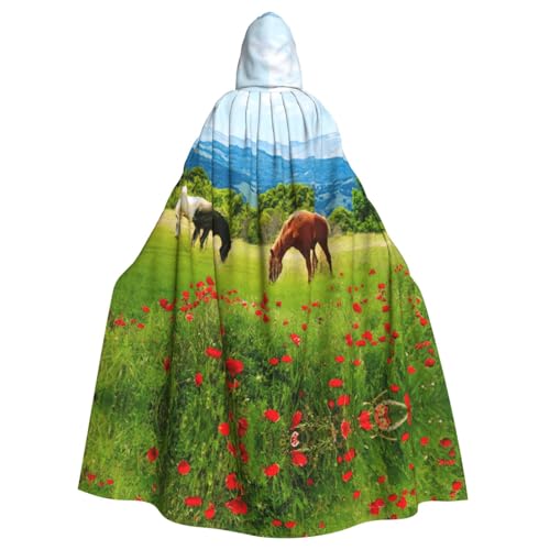 ASFgda Mittelalterlicher Umhang mit Kapuze, verschiedene Arten von Pferden, Renaissance-Umhang, Unisex, mit Kapuze, Halloween, Weihnachten, Kostüme, Party-Umhang ASFgda Mittelalterlicher Umhang mit Kapuze, verschiedene Arten von Pferden, Renaissance-Umhang, Unisex, mit Kapuze, Halloween, Weihnachten, Kostüme, Party-Umhang von ASFgda