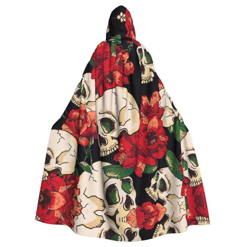 ASFgda Mittelalterlicher Umhang mit Kapuze und Totenkopf-Aufdruck, Renaissance-Umhang, Unisex, mit Kapuze, Halloween, Weihnachten, Kostüme, Party-Umhang ASFgda Mittelalterlicher Umhang mit Kapuze und Totenkopf-Aufdruck, Renaissance-Umhang, Unisex, mit Kapuze, Halloween, Weihnachten, Kostüme, Party-Umhang von ASFgda