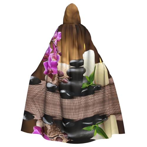 ASFgda Mittelalterlicher Umhang mit Kapuze und Zen-Steindruck, Renaissance-Umhang, Unisex, mit Kapuze, Halloween, Weihnachten, Kostüme, Party-Umhang ASFgda Mittelalterlicher Umhang mit Kapuze und Zen-Steindruck, Renaissance-Umhang, Unisex, mit Kapuze, Halloween, Weihnachten, Kostüme, Party-Umhang von ASFgda