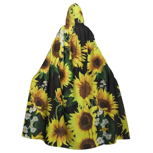 ASFgda Mittelalterlicher Umhang mit Sonnenblume, Renaissance-Umhang, Unisex, mit Kapuze, Halloween, Weihnachten, Kostüme, Party-Umhang ASFgda Mittelalterlicher Umhang mit Sonnenblume, Renaissance-Umhang, Unisex, mit Kapuze, Halloween, Weihnachten, Kostüme, Party-Umhang von ASFgda