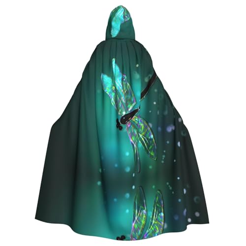 Mittelalterlicher Umhang mit Kapuze, Galaxie, Tier, Libellen-Druck, Renaissance-Umhang, Unisex, mit Kapuze, Halloween, Weihnachten, Kostüme, Party-Umhang Mittelalterlicher Umhang mit Kapuze, Galaxie, Tier, Libellen-Druck, Renaissance-Umhang, Unisex, mit Kapuze, Halloween, Weihnachten, Kostüme, Party-Umhang von ASFgda