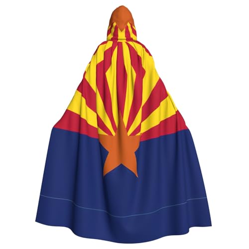 Mittelalterlicher Umhang mit Kapuze und Arizona-Flagge, Renaissance-Umhang, Unisex, mit Kapuze, Halloween, Weihnachten, Kostüme, Party-Umhang Mittelalterlicher Umhang mit Kapuze und Arizona-Flagge, Renaissance-Umhang, Unisex, mit Kapuze, Halloween, Weihnachten, Kostüme, Party-Umhang von ASFgda