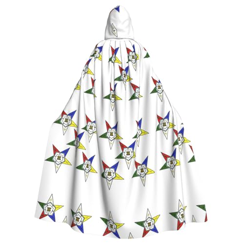 Mittelalterlicher Umhang mit Kapuze und Sternen, Renaissance-Umhang, Unisex, mit Kapuze, Halloween, Weihnachten, Kostüme, Party-Umhang Mittelalterlicher Umhang mit Kapuze und Sternen, Renaissance-Umhang, Unisex, mit Kapuze, Halloween, Weihnachten, Kostüme, Party-Umhang von ASFgda