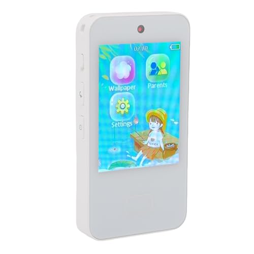 ASHATA Kids Smartphone -Spielzeug, 2,8 -Zoll -Touchscreen -Kleinkind -Lernphand (White) von ASHATA