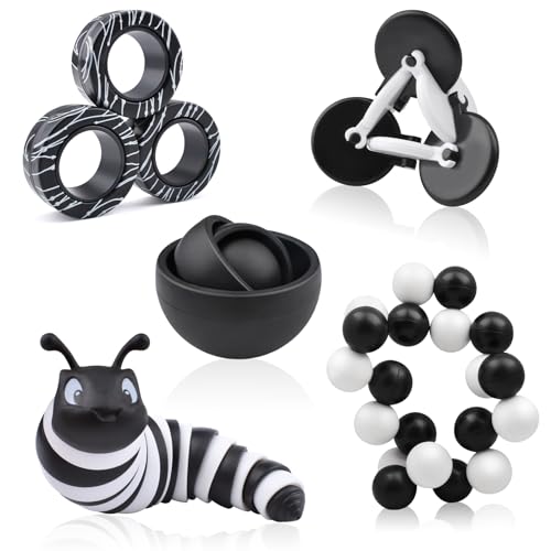 Fidget Toys Erwachsenen-Set, sensorisches Spielzeug, Osterkorbfüller für Kinder, Teenager, Autismus, Schreibtischspielzeug, Stressabbau-Spielzeug, Geschenk für ADHS Fidget Toys Erwachsenen-Set, sensorisches Spielzeug, Osterkorbfüller für Kinder, Teenager, Autismus, Schreibtischspielzeug, Stressabbau-Spielzeug, Geschenk für ADHS von ASIOWELY