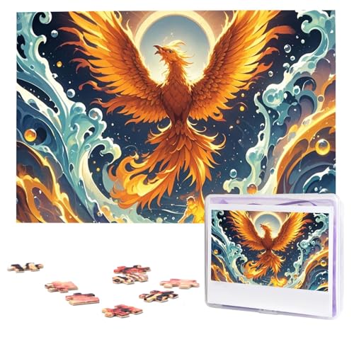 Design Namenspuzzle, 1000 Teile, personalisierte Puzzles, Fotos, Puzzles mit Aufbewahrungstasche, herausforderndes Bild, Puzzle für Erwachsene, Heimdekoration, Hochzeit (70 x 50 cm) von ASLKXOPEMG