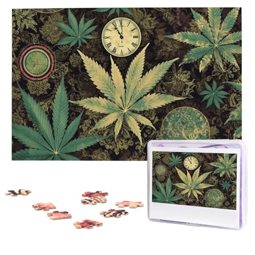 Design Namenspuzzle, 1000 Teile, personalisierte Puzzles, Fotos, Puzzles mit Aufbewahrungstasche, herausforderndes Bild, Puzzle für Erwachsene, Heimdekoration, Hochzeit (70 x 50 cm) von ASLKXOPEMG