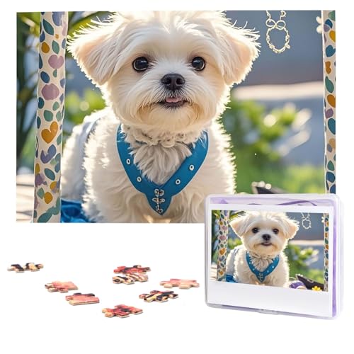 Design Namenspuzzle, 1000 Teile, personalisierte Puzzles, Fotos, Puzzles mit Aufbewahrungstasche, herausforderndes Bild, Puzzle für Erwachsene, Heimdekoration, Hochzeit (70 x 50 cm) von ASLKXOPEMG