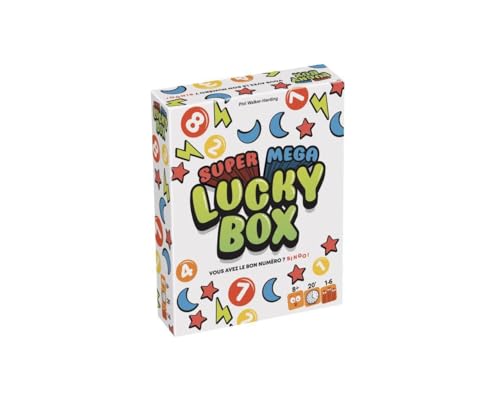 ASMODEE Super Mega Lucky Box | FR | Cocktail Games | Gesellschaftsspiel | ab 8 Jahren | 1 bis 6 Spieler | 15-30 Minuten von ASMODEE