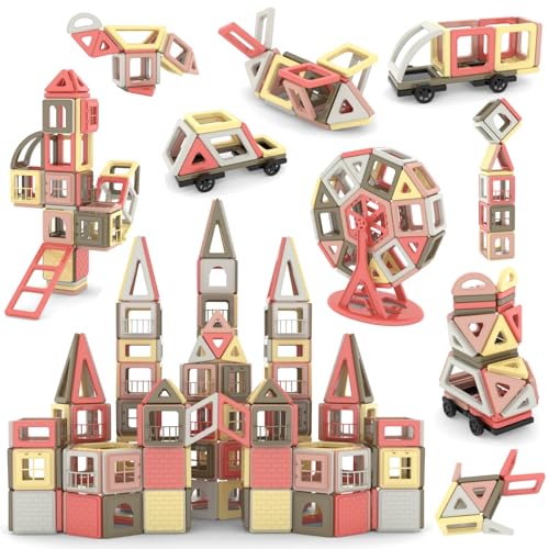 ASOK Magnetische Bausteine Konstruktionsspielzeug für Kinder 169 teiliges STEM Lernspielzeug mit Aufbewahrungstasche, Kreatives Lernspielzeug für Jungen & Mädchen ab 3 Jahren ASOK Magnetische Bausteine Konstruktionsspielzeug für Kinder 169 teiliges STEM Lernspielzeug mit Aufbewahrungstasche, Kreatives Lernspielzeug für Jungen & Mädchen ab 3 Jahren von ASOK