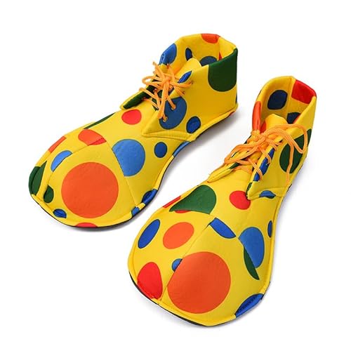 ASQzhuLIWing Clownschuhe, Rollenspiel-Kostüm-Requisiten, Bühnen-Performance-Schuhe, geeignet für Halloween, Maskerade, Karnevalsparty ASQzhuLIWing Clownschuhe, Rollenspiel-Kostüm-Requisiten, Bühnen-Performance-Schuhe, geeignet für Halloween, Maskerade, Karnevalsparty von ASQzhuLIWing
