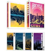 Bicycle Cities of the World (Designer Spielkarten, Poker, Skat...) von Laurence King Verlag GmbH