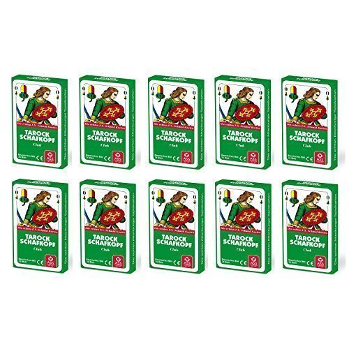 10x ASS Altenburger 22570207 - Schafkopf / Tarock - Bayerisches Bild, Kartenspiel Zehnerpaket 10x ASS Altenburger 22570207 - Schafkopf / Tarock - Bayerisches Bild, Kartenspiel Zehnerpaket von ASS Altenburger Spielkarten