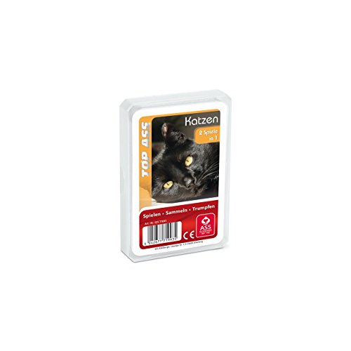 ASS Altenburger 22571993 - Top Ass Katzen, Kartenspiel - Trumpf und Quartett ASS Altenburger 22571993 - Top Ass Katzen, Kartenspiel - Trumpf und Quartett von ASS Altenburger