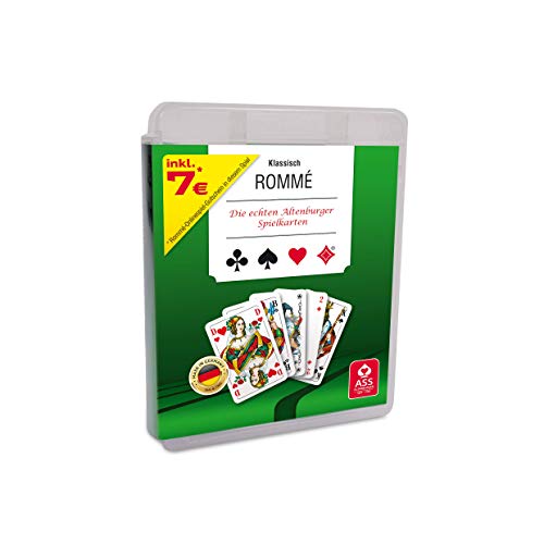 ASS 4042677700803 22570080 Altenburger 22570080-Rommé im hochwertigen Kunststoff-Etui, französisches Bild ASS 4042677700803 22570080 Altenburger 22570080-Rommé im hochwertigen Kunststoff-Etui, französisches Bild von ASS Altenburger
