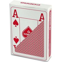 ASS Altenburger Spielkarten - Copag 100% Plastik Poker Jumbo Index rot von ASS Altenburger Spielkarten