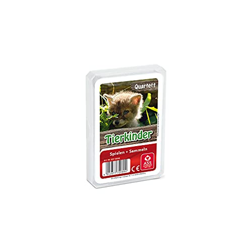 ASS Altenburger 22572089 Quartett Tierkinder, ab 6 Jahren, Weiß ASS Altenburger 22572089 Quartett Tierkinder, ab 6 Jahren, Weiß von ASS Altenburger