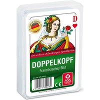 Doppelkopfkartenspiel, 2 x 24 Blatt, Französisches Bild im Kunststoffetui. Doppelkopfkartenspiel, 2 x 24 Blatt, Französisches Bild im Kunststoffetui. von ASS Altenburger Spielkarten