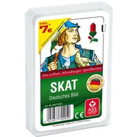 Skat dt. Bild Kornblume von ASS Altenburger Spielkarten