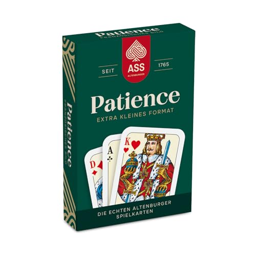ASS 22570097 Mini-Patience-Das Klassische Kartenspiel-im Miniformat, Keine, ab 8 Jahren von ASS Spielkartenfabrik