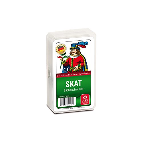ASS Altenburger 22570208 - Skat, sächsisches Bild, Kartenspiel von ASS