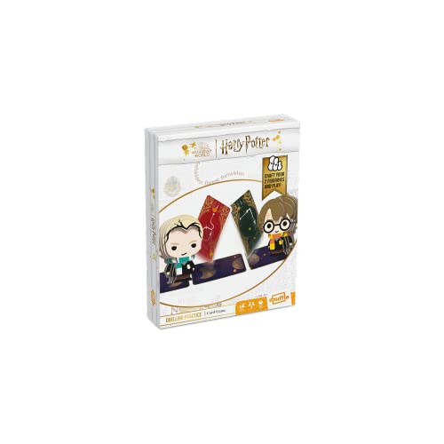 ASS Altenburger Harry Potter – Zauber Duell - Kartenspiel mit Bastel-Spielfiguren Harry und Malfoy, 10027083 von ASS Altenburger