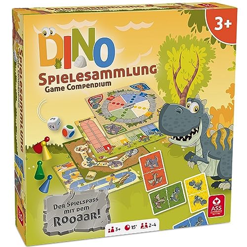 ASS Altenburger 10033596-0001 Dino Spielesammlung, Yellow von ASS Altenburger