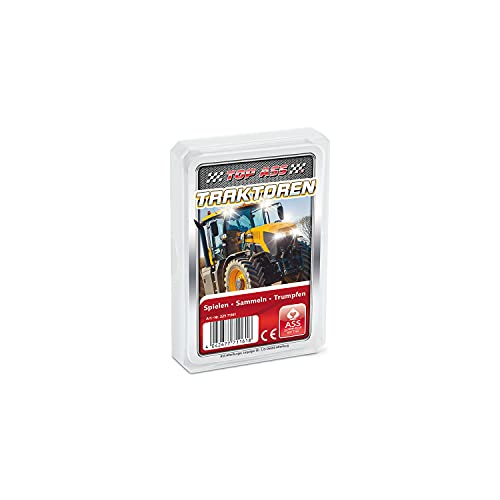 ASS Altenburger 22571161 - Top Ass Traktoren, Kartenspiel - Trumpf und Quartett von ASS Altenburger
