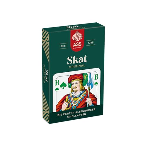 ASS Altenburger FSC Skat, Turnierbild, 4 Farben-Blatt in Faltschachtel, White von ASS Altenburger