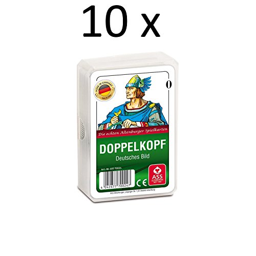 ASS Altenburger Spielkarten Doppelkopf Deutsches Bild (10 x) von ASS Altenburger