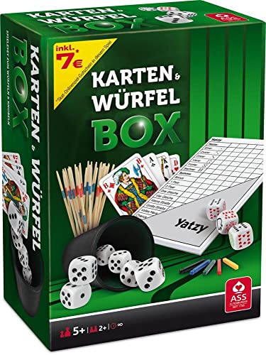 Ass Altenburger 22574102 - Spielesammlung Würfel und Kartenbox Ass Altenburger 22574102 - Spielesammlung Würfel und Kartenbox von ASS Altenburger