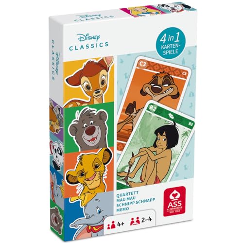 Disney Classics - Quartett 4 in 1 - DE von ASS Altenburger